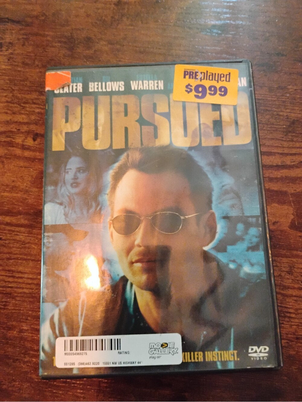 Pursued DVD Movie